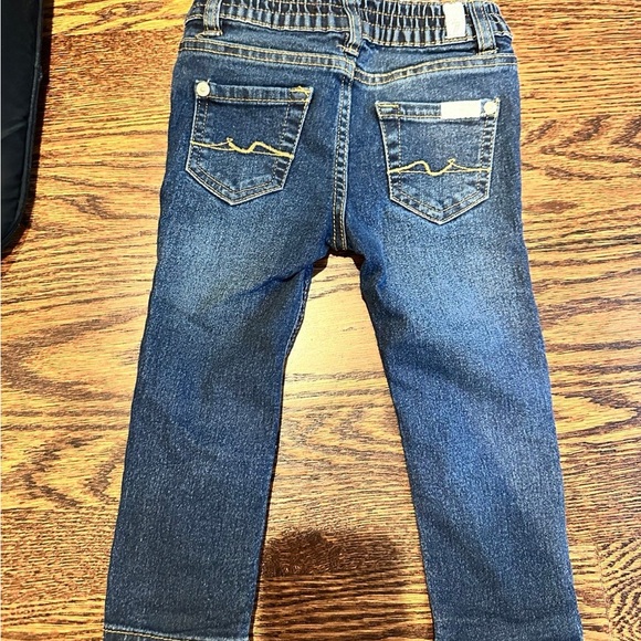 7 For All Mankind Kids Blue Jeans - Picture 2 of 4